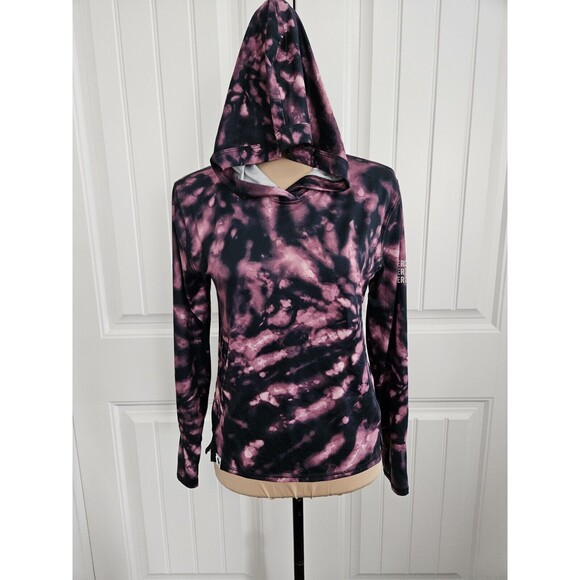 Abercrombie Active Tie Dye Girls Hoodie Size 13/14 - Picture 3 of 12